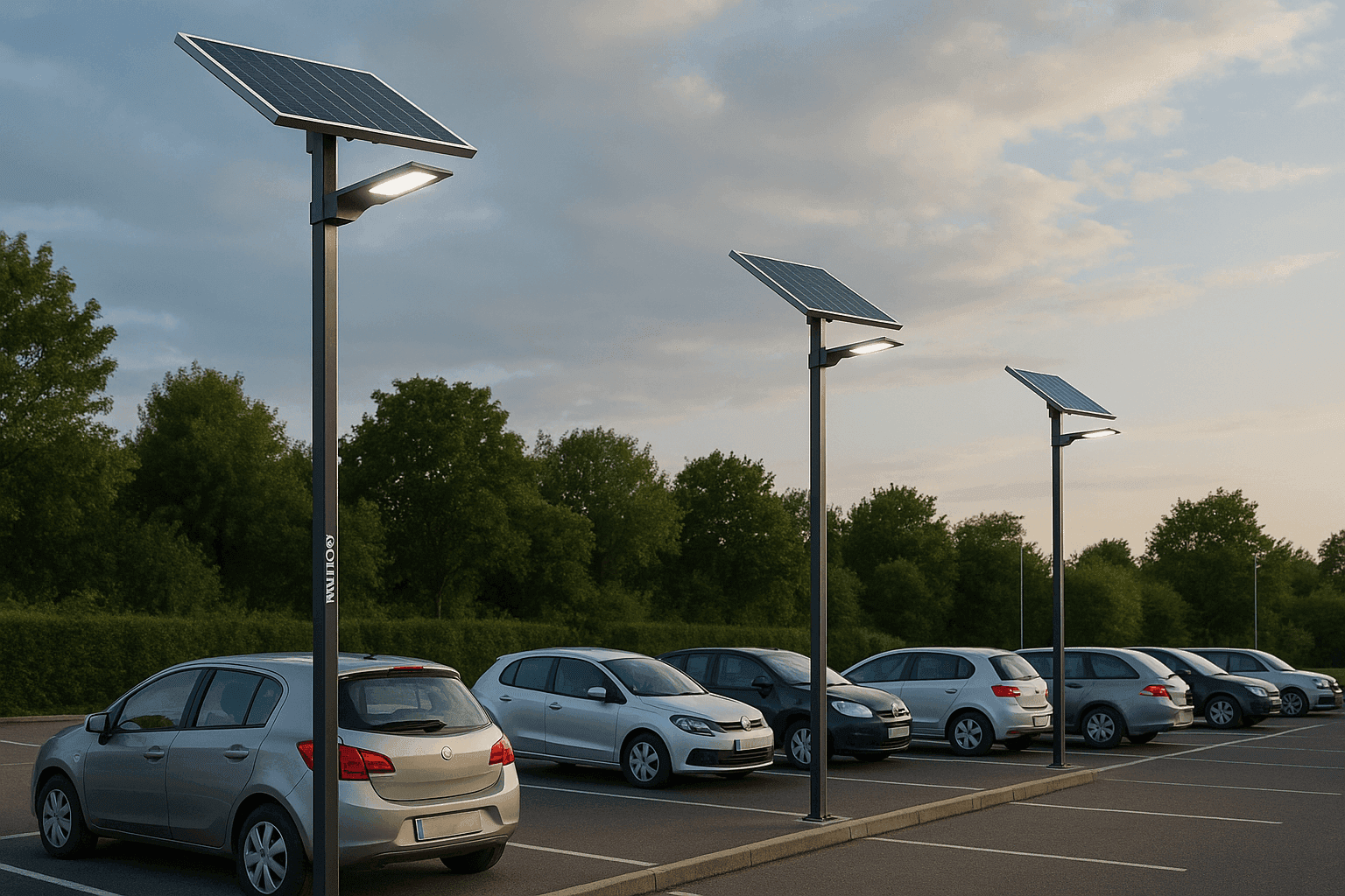 Lampadaires solaires