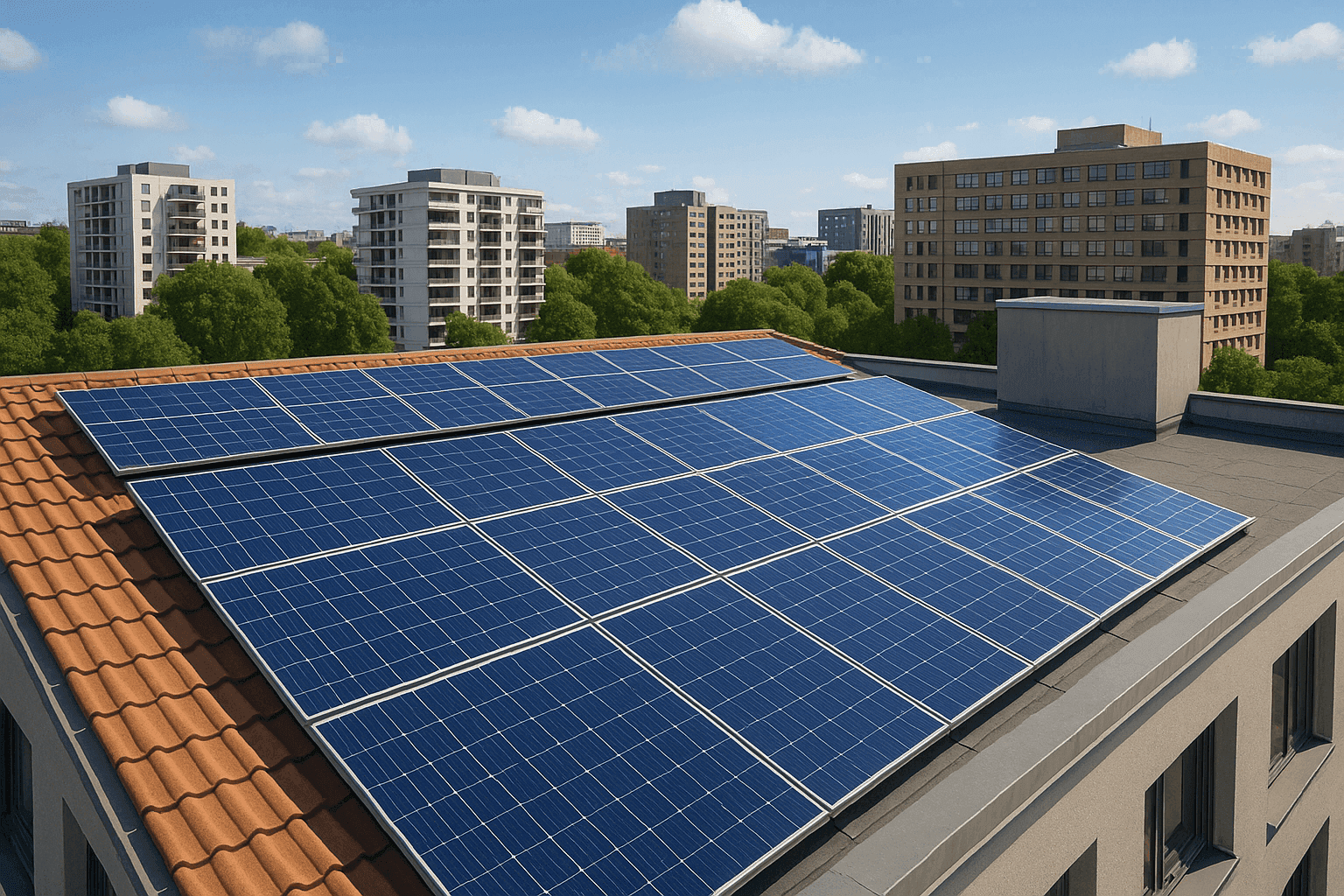 Toitures PV Auto consommation